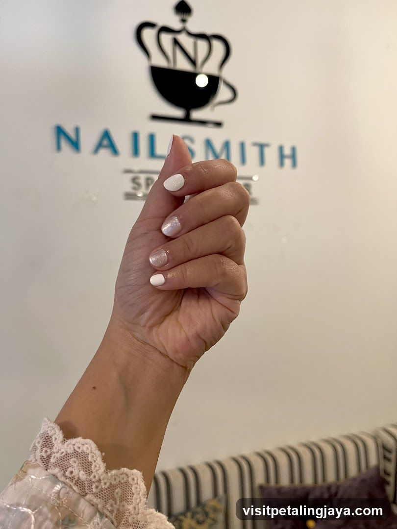 Nail Art Display at NailSmith Salon
