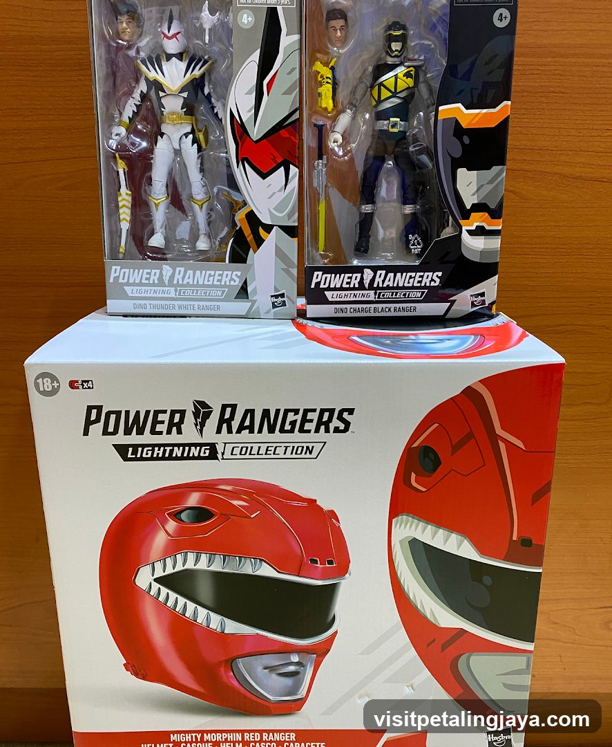 Power Rangers Lightning Collection Display