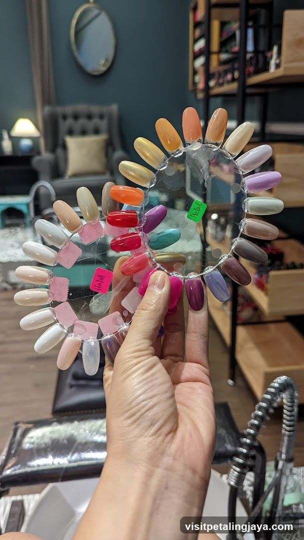 Nail Polish Swatches Display