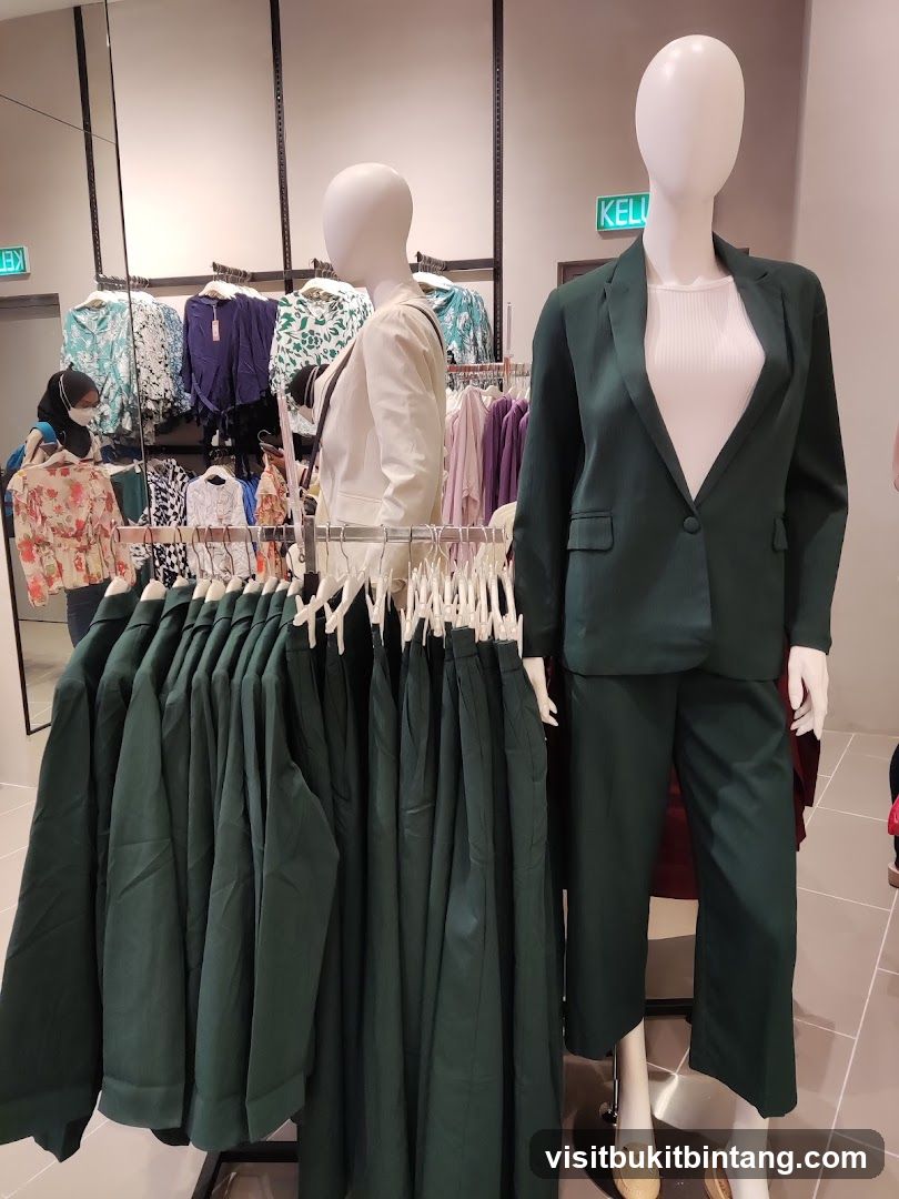 Mannequins and Clothing Racks