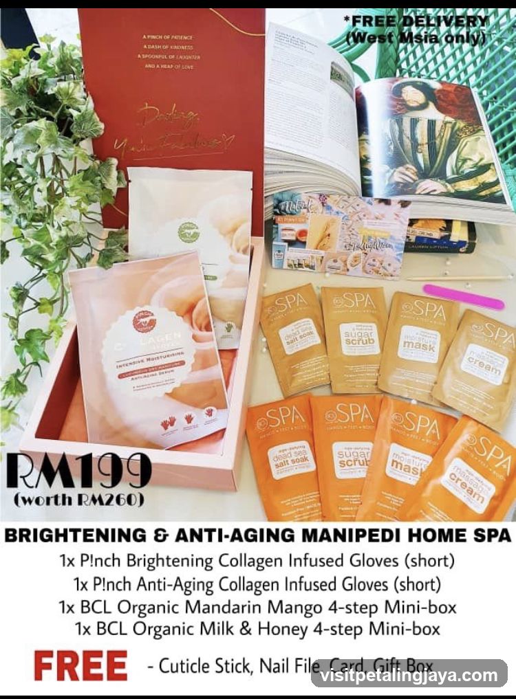 Manipedi Home Spa Gift Set