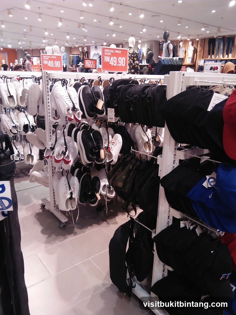 Clothing and Shoe Store Display