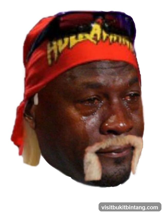 Crying Man with Bandana