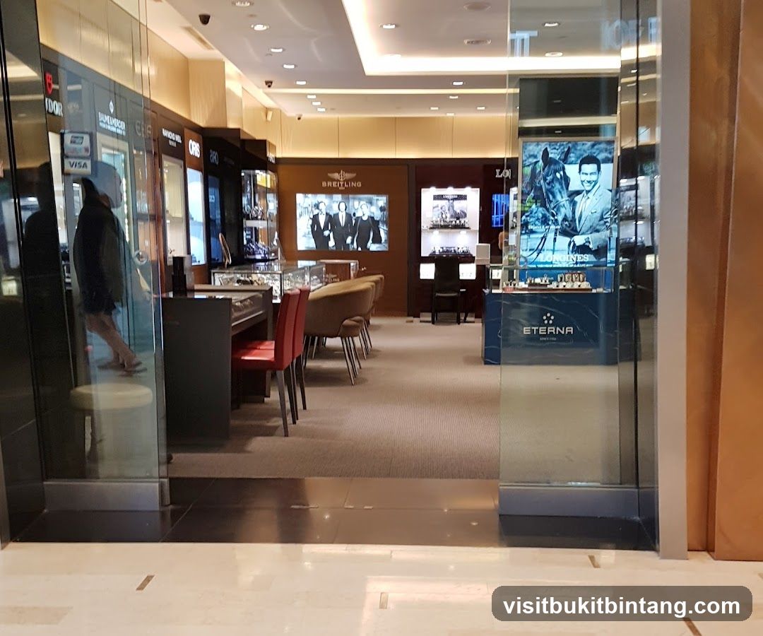 Luxury Watch Store Interior