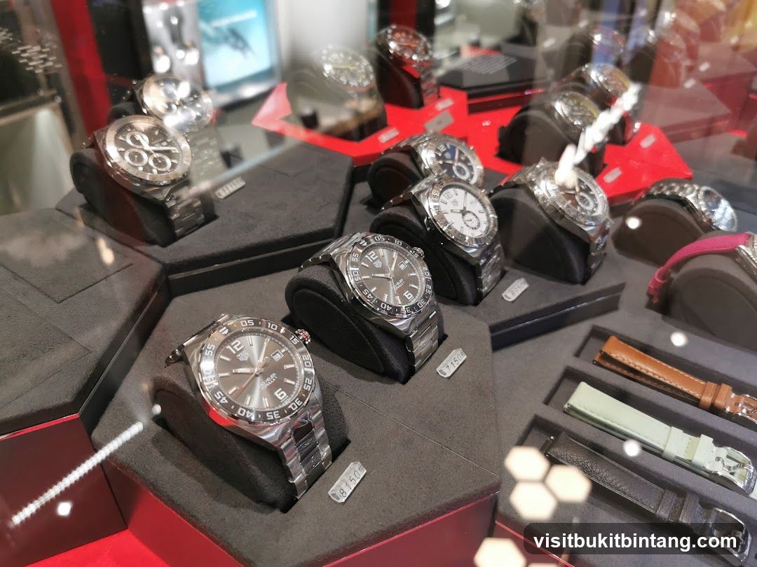 Watches on Display