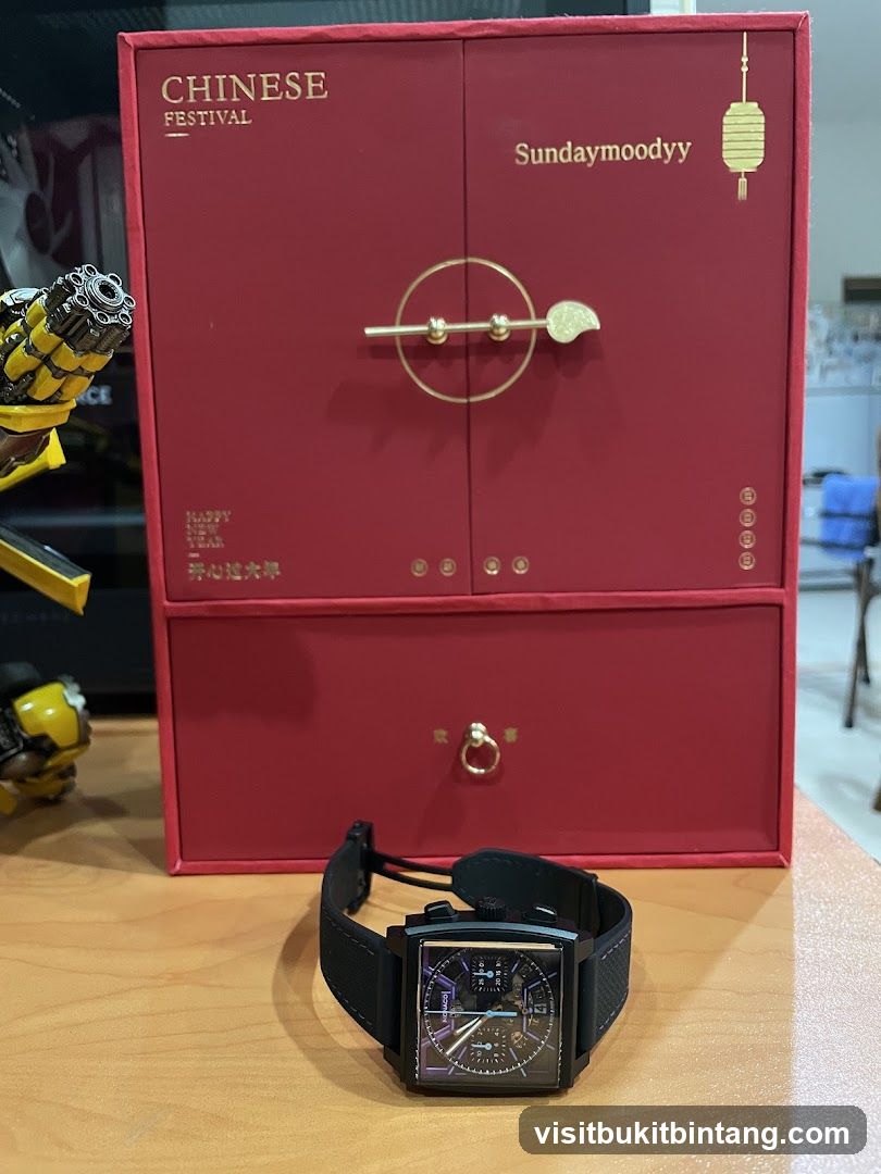 Chinese Festival Gift Box and Watch