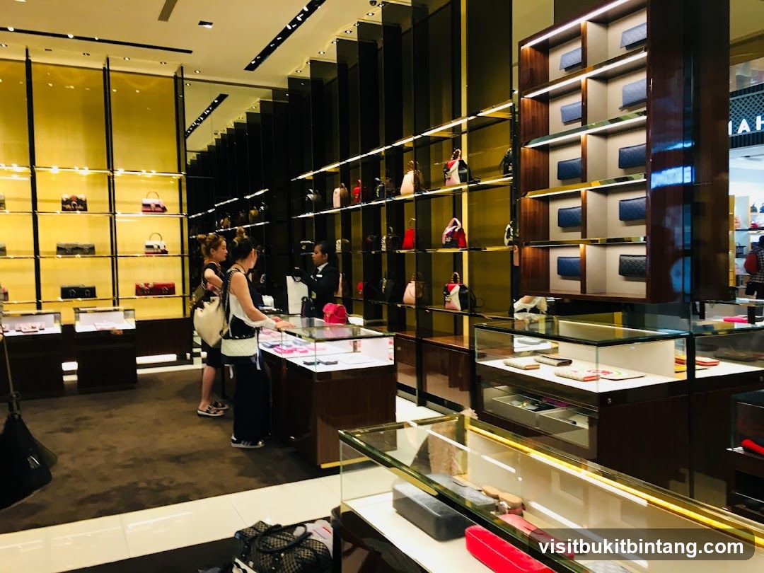 Luxury Handbag Store Interior