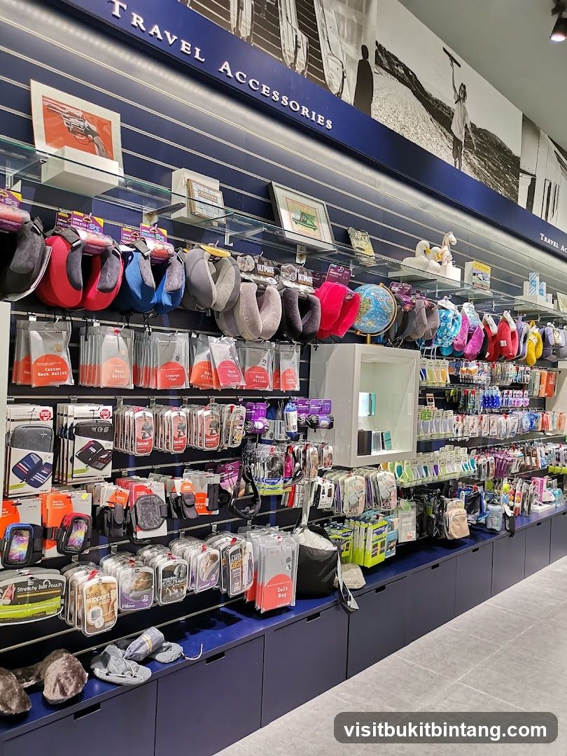 Travel Accessories Store Display