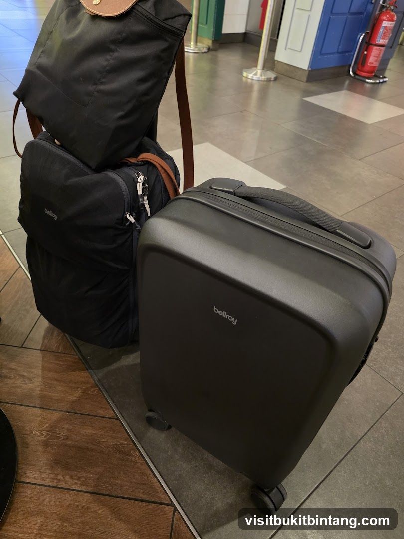 Luggage Stacked Together