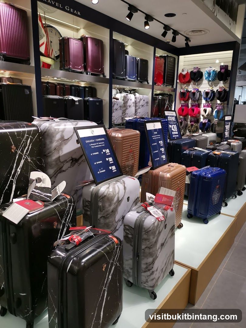Luggage Store Display