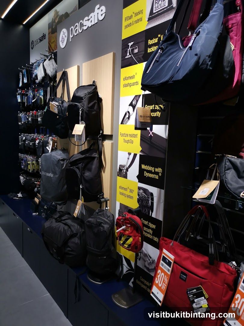 Pacsafe Bag Display