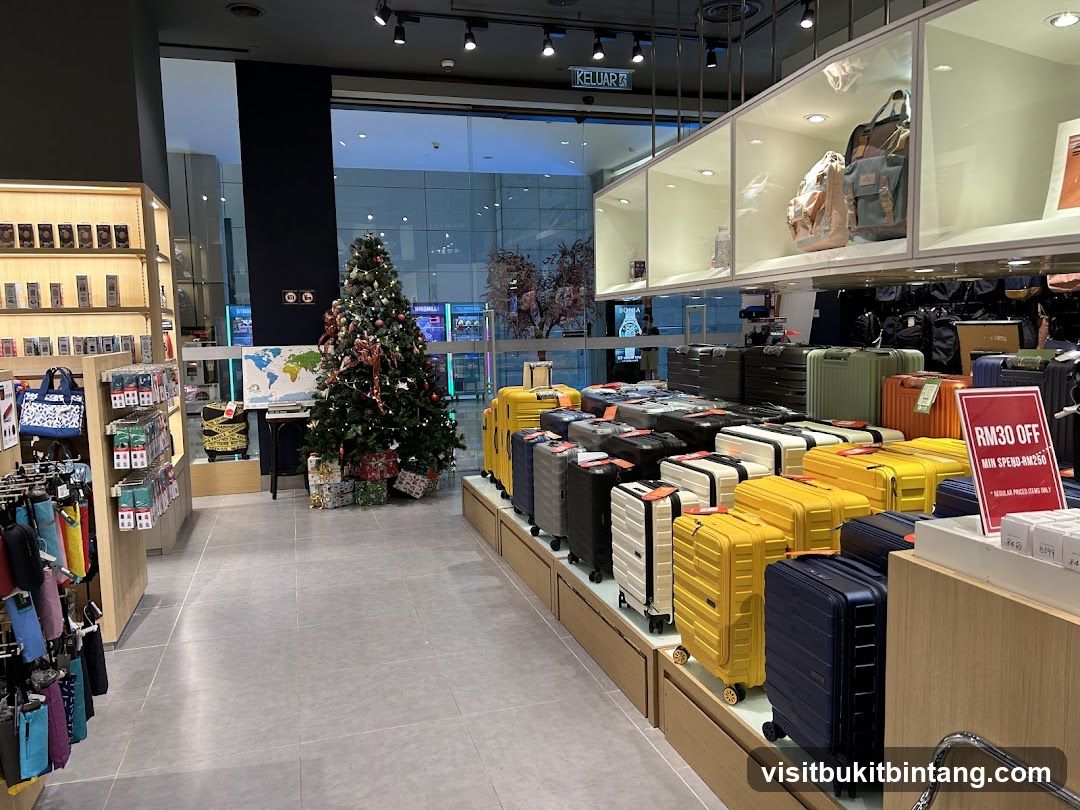 Luggage Store Display