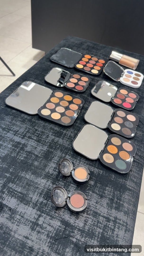 Makeup Palettes and Foundation