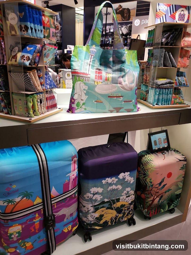 Luggage and Bags Display