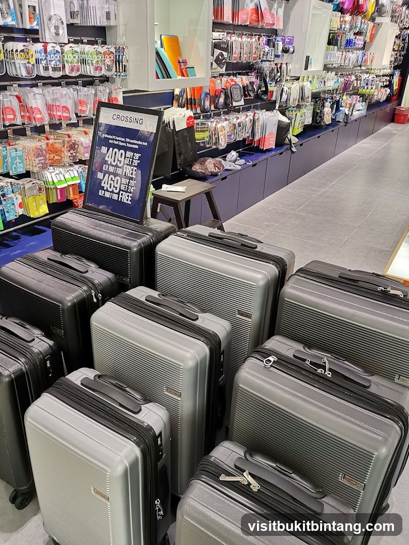 Luggage Store Display