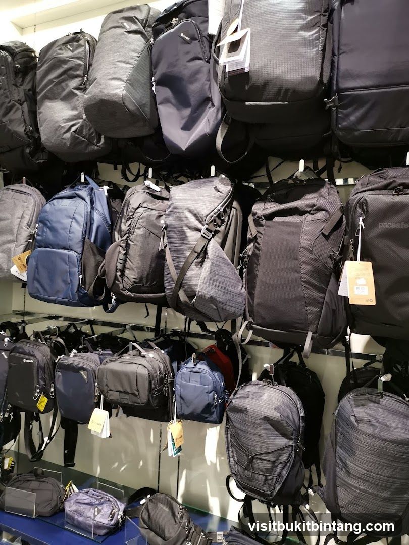 Backpacks on Display
