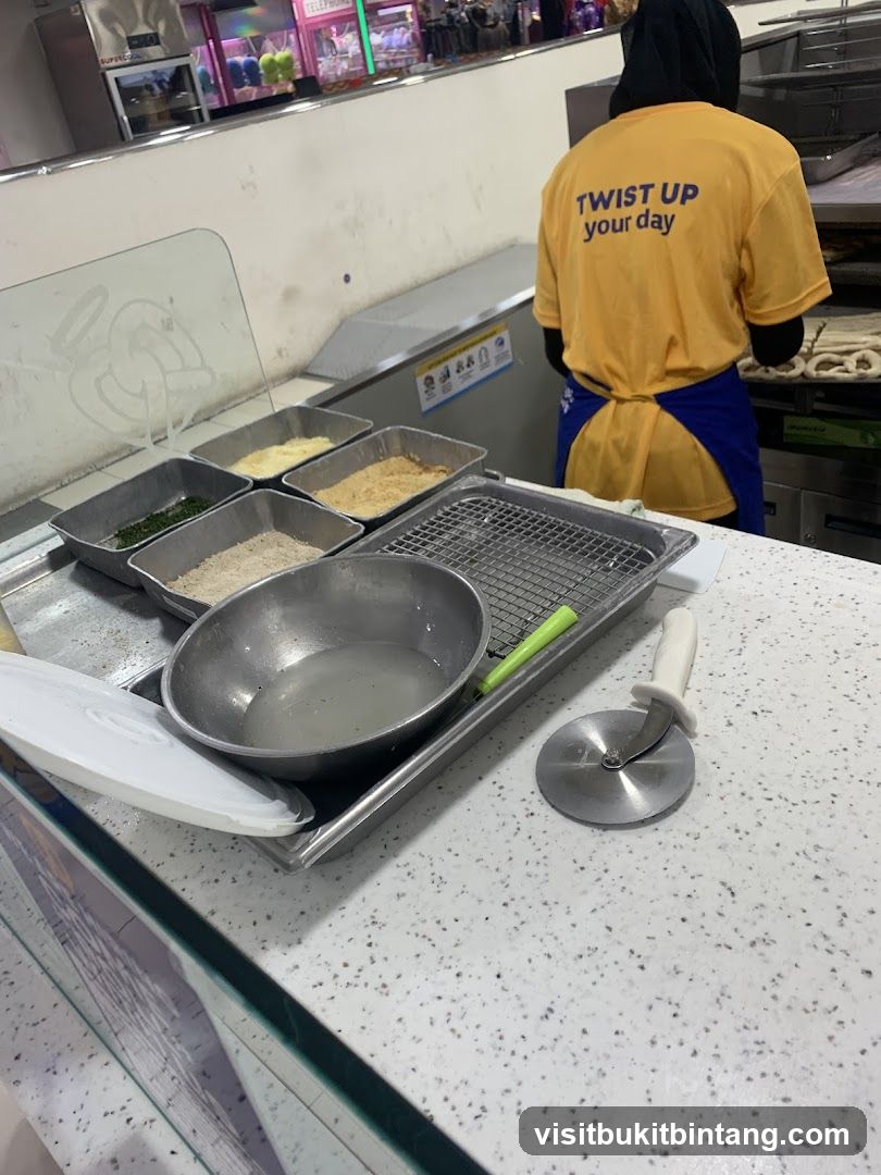 Food preparation area