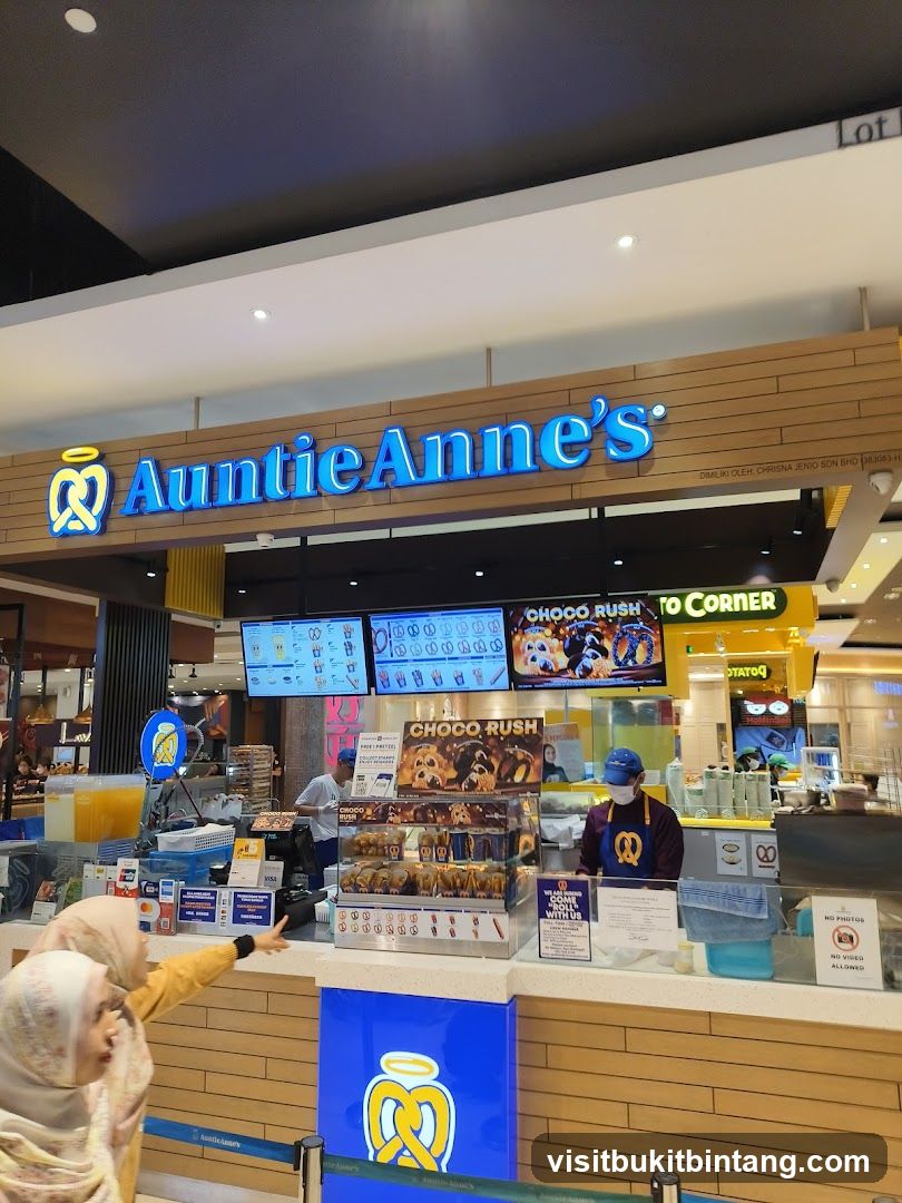 Auntie Anne's Pavilion Bukit Bintang