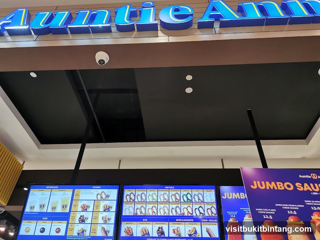Auntie Anne's Menu Boards