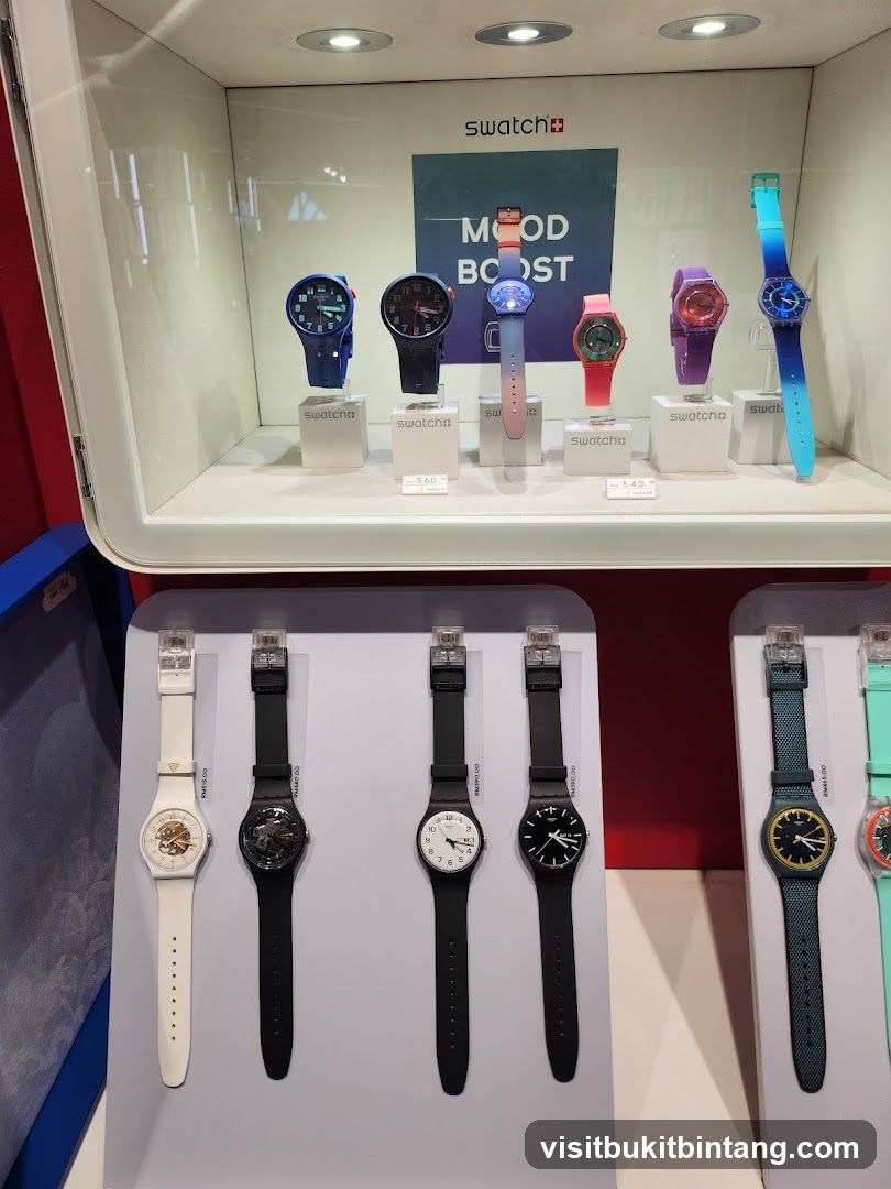 Swatch Watches Display