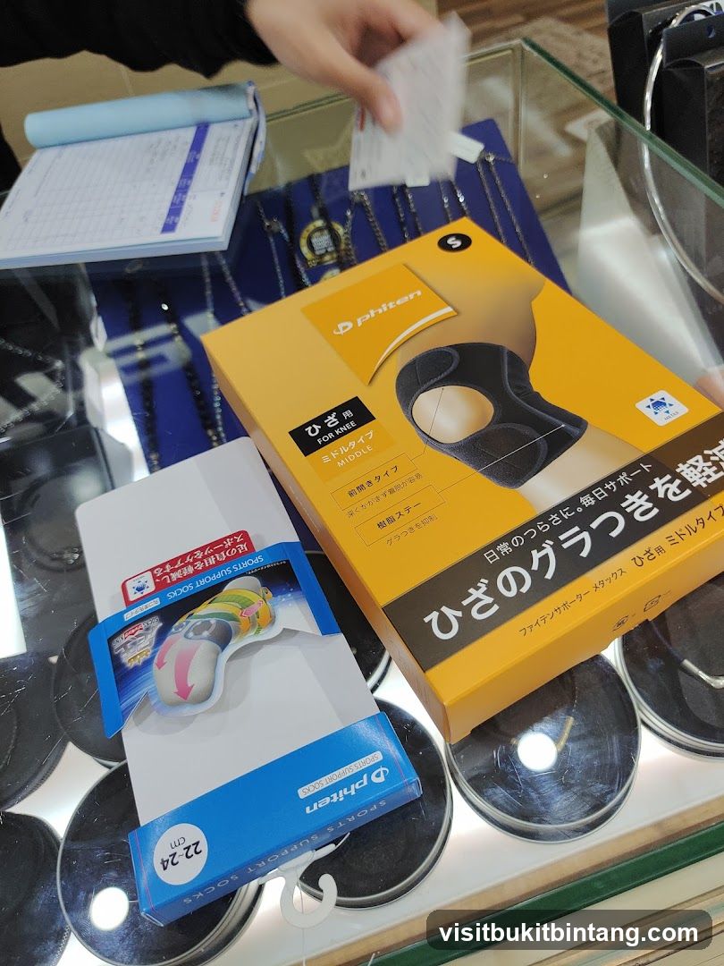 Phiten Knee Support and Socks
