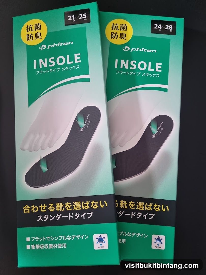 Phiten Insole Packaging
