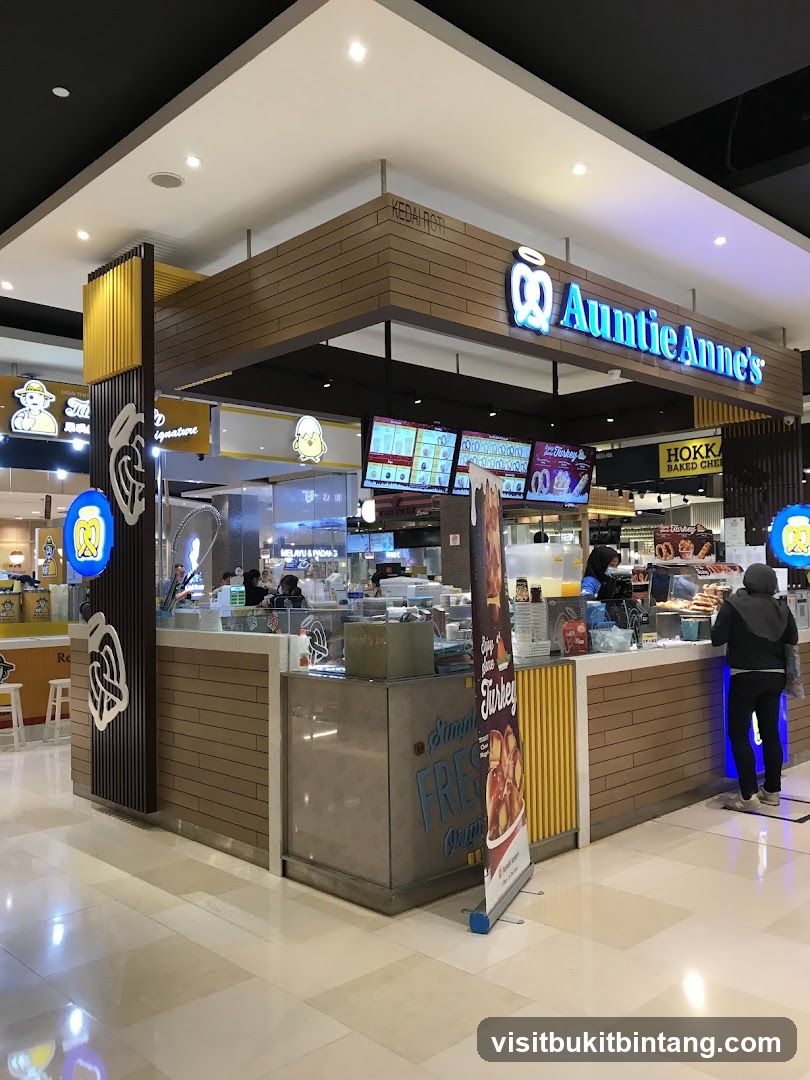 Auntie Anne's Pavilion Bukit Bintang