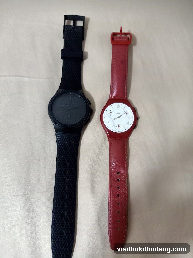 Two Swatch Watches