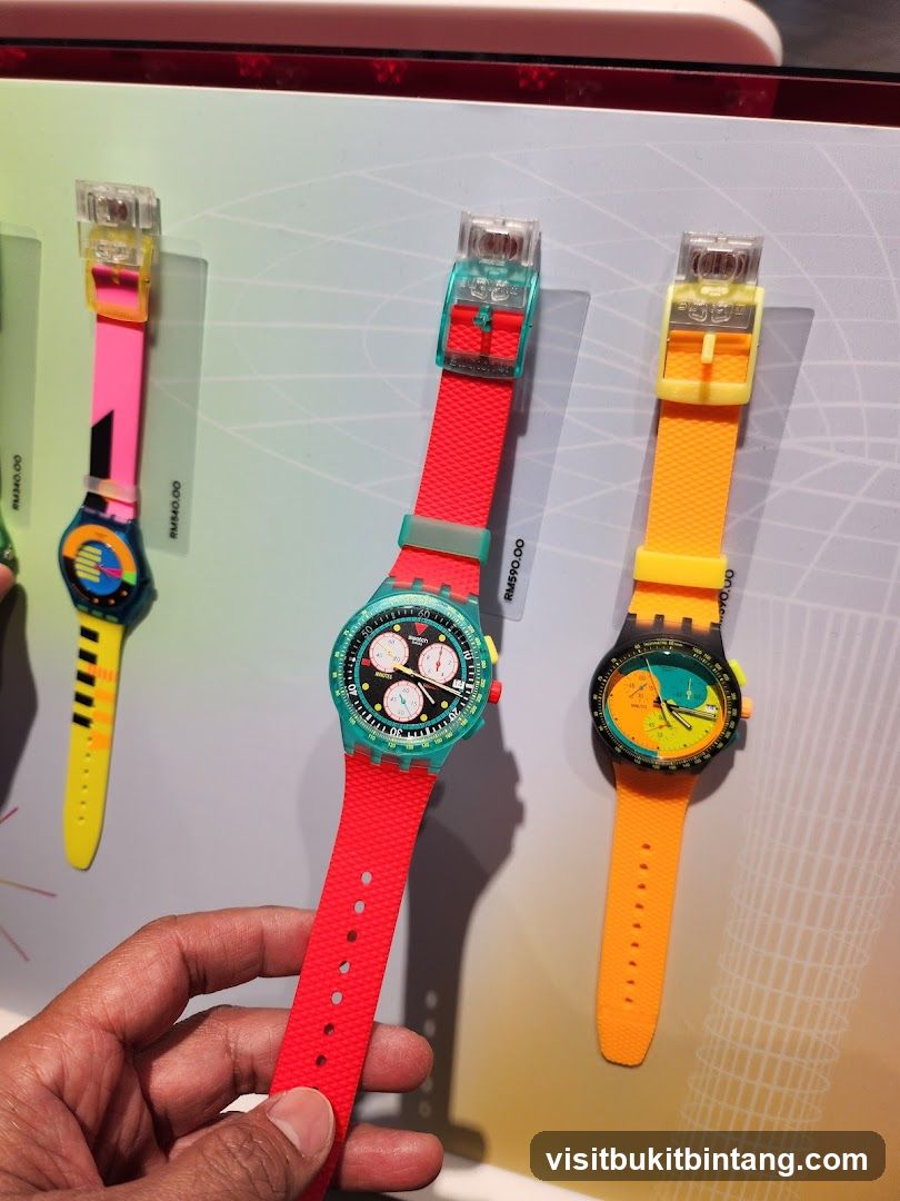Swatch Watches Display