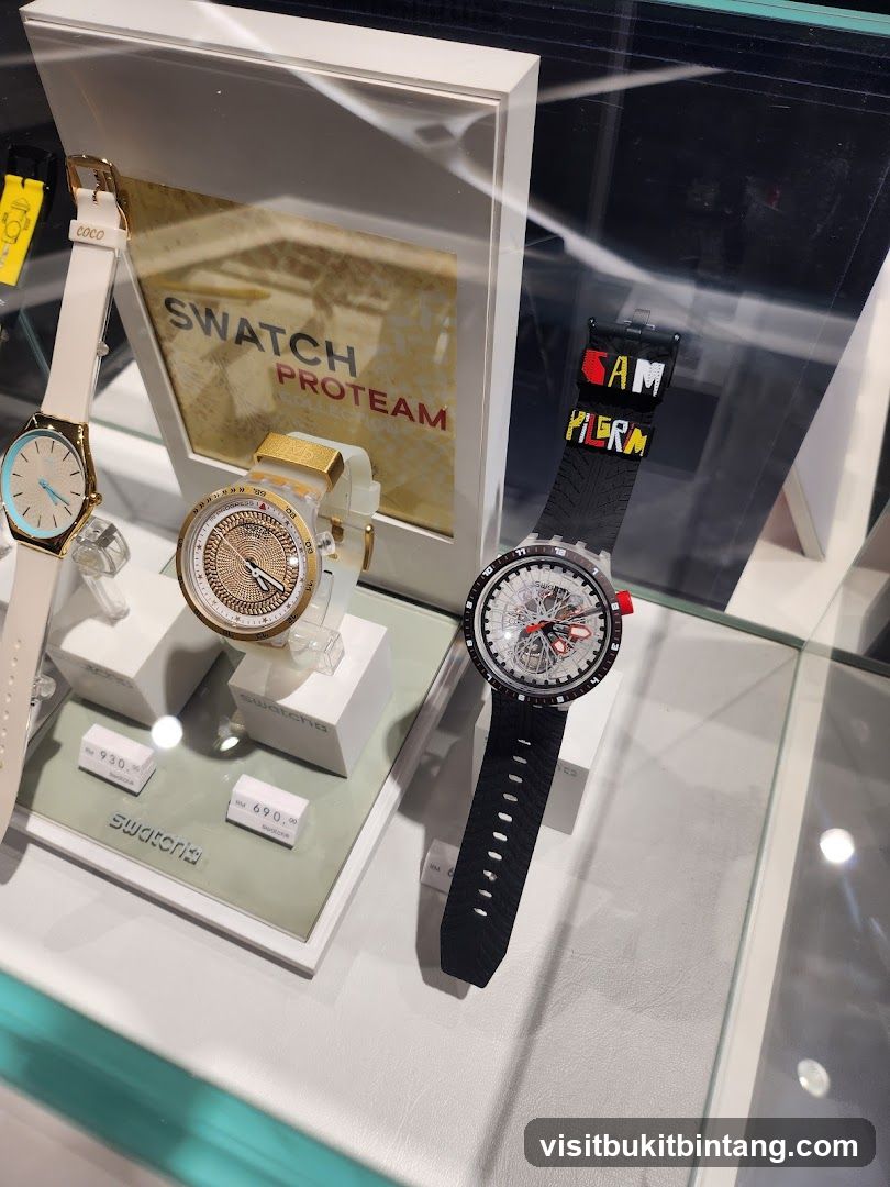 Swatch Watches Display