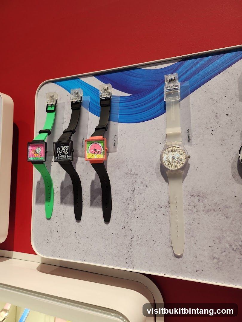 Swatch Watches Display