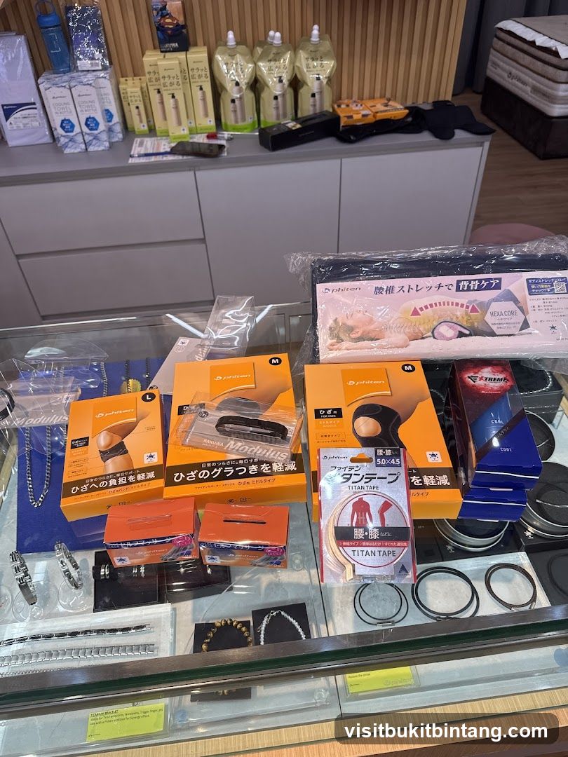 Health and Wellness Products Display