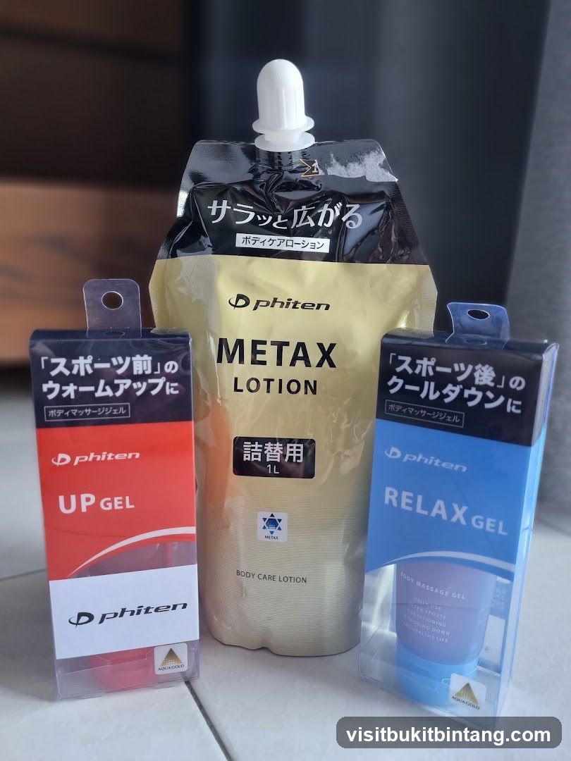Phiten Body Care Products