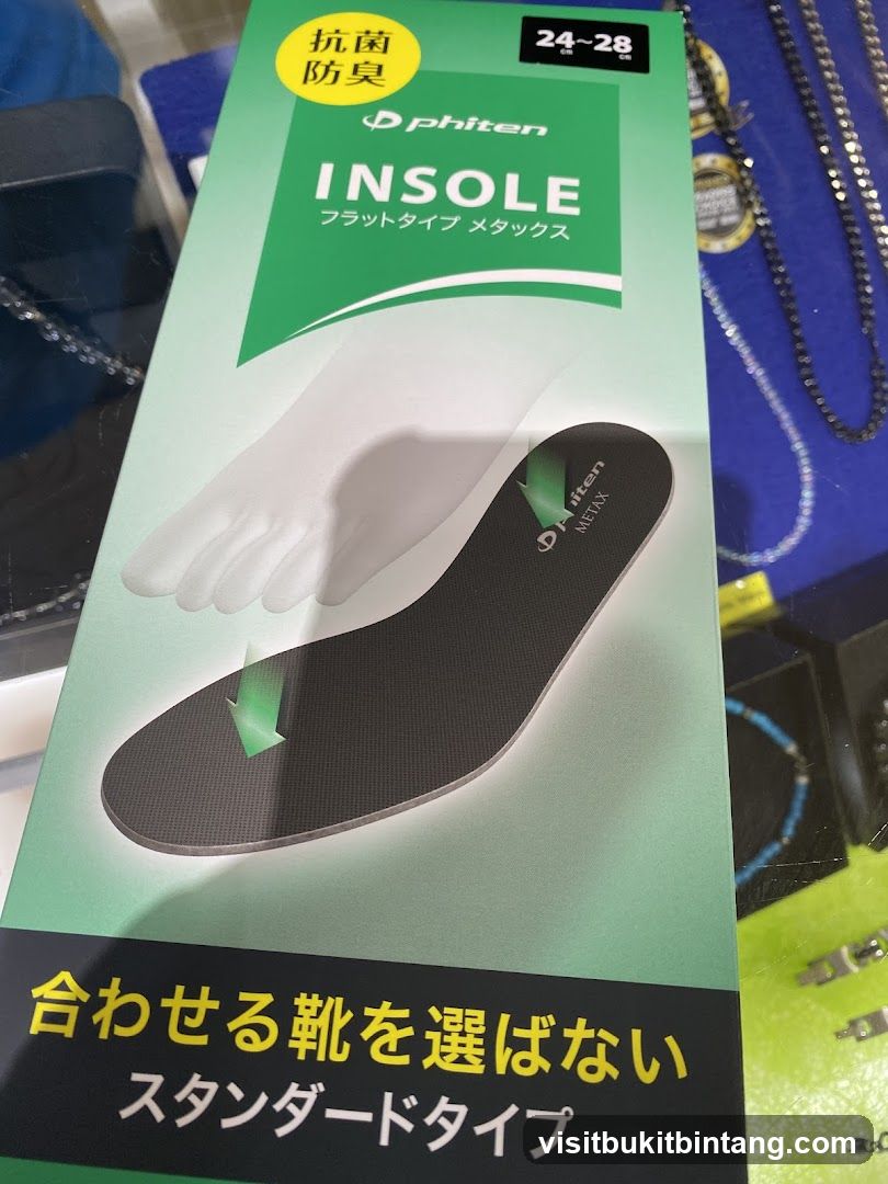Phiten Insole Packaging