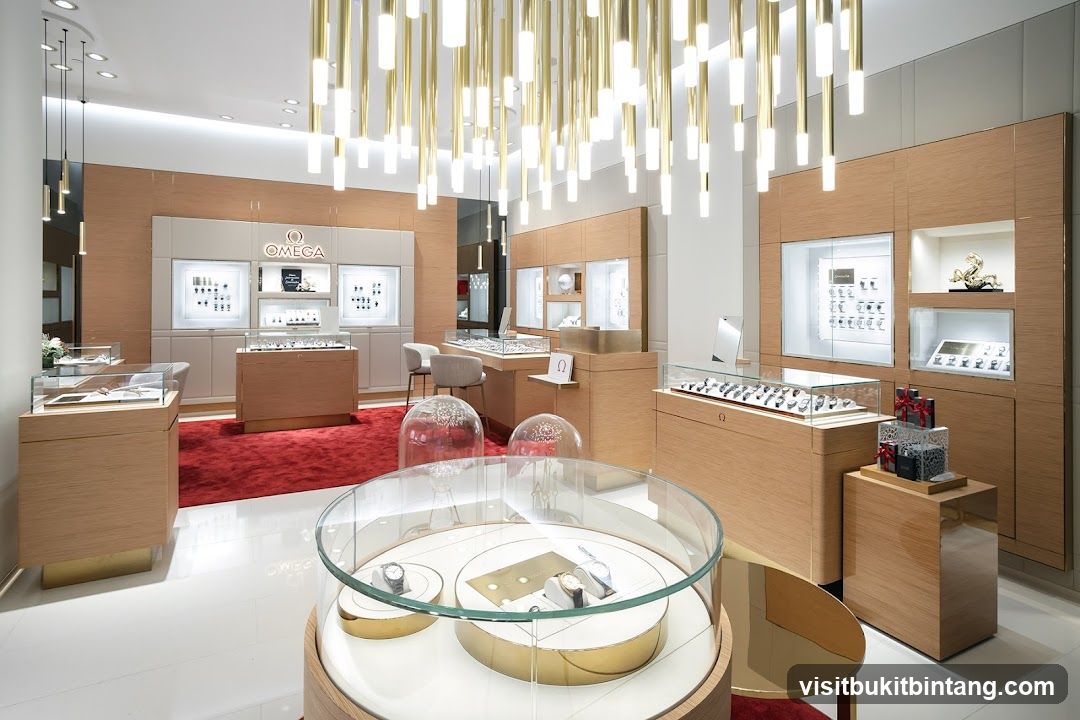 Omega Watch Store Interior