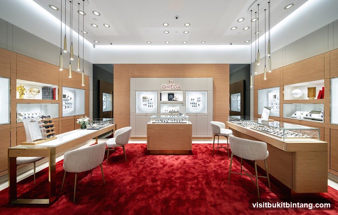 Omega Watch Store Interior