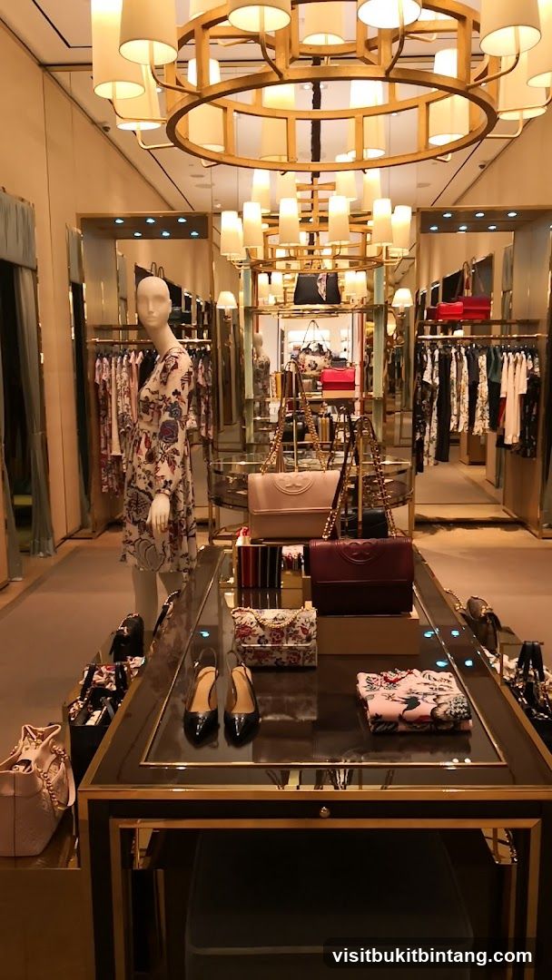 Luxury Handbags and Apparel Display