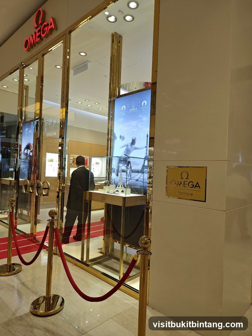 OMEGA Boutique Pavilion Kuala Lumpur