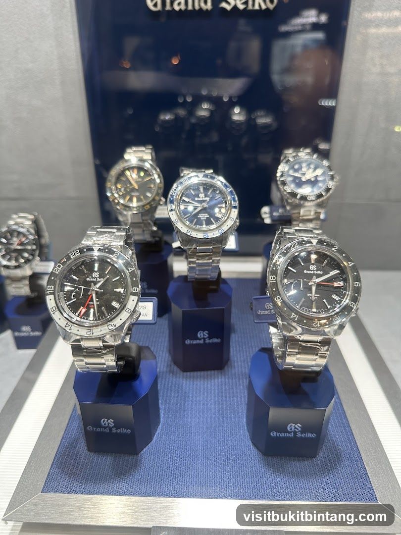 Grand Seiko Watches Display
