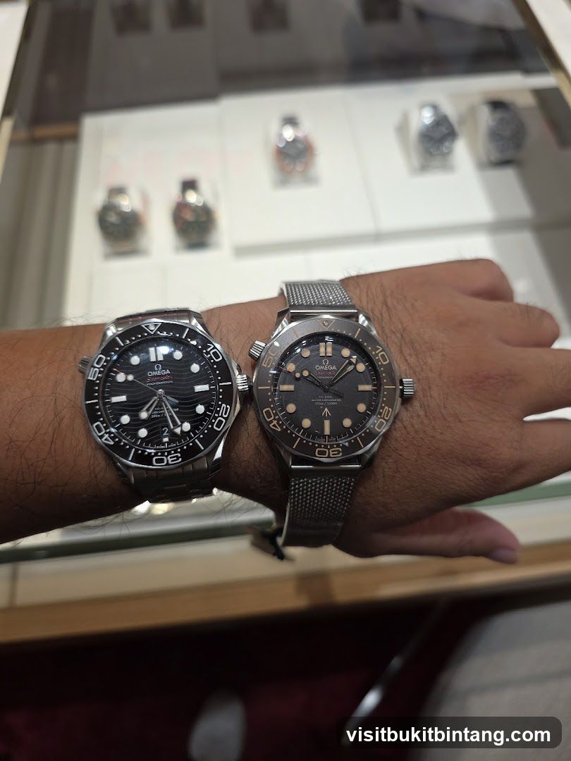 Two Omega Watches on a Wrist