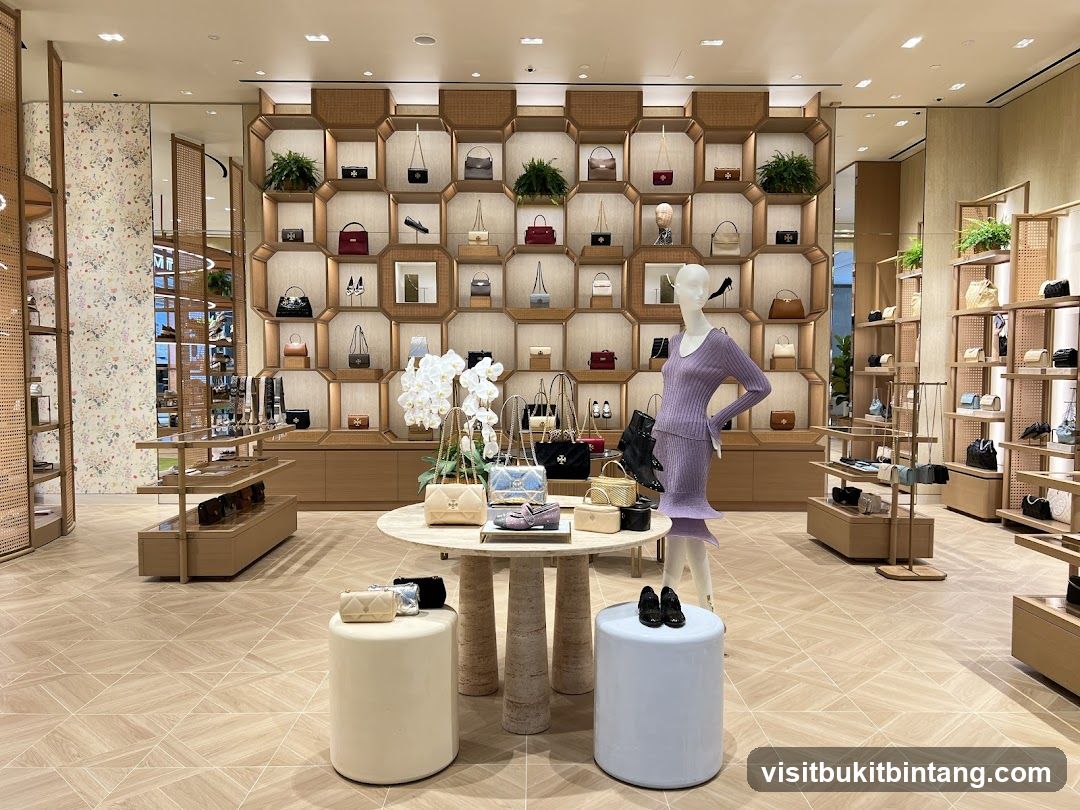 Luxury Handbag Store Interior