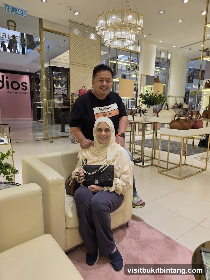 Couple Posing in a Luxury Store