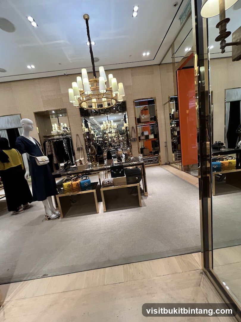 Luxury Handbag Store Interior