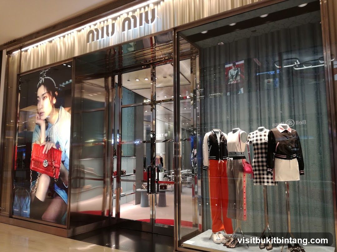 Miu Miu Malaysia Kuala Lumpur Pavilion