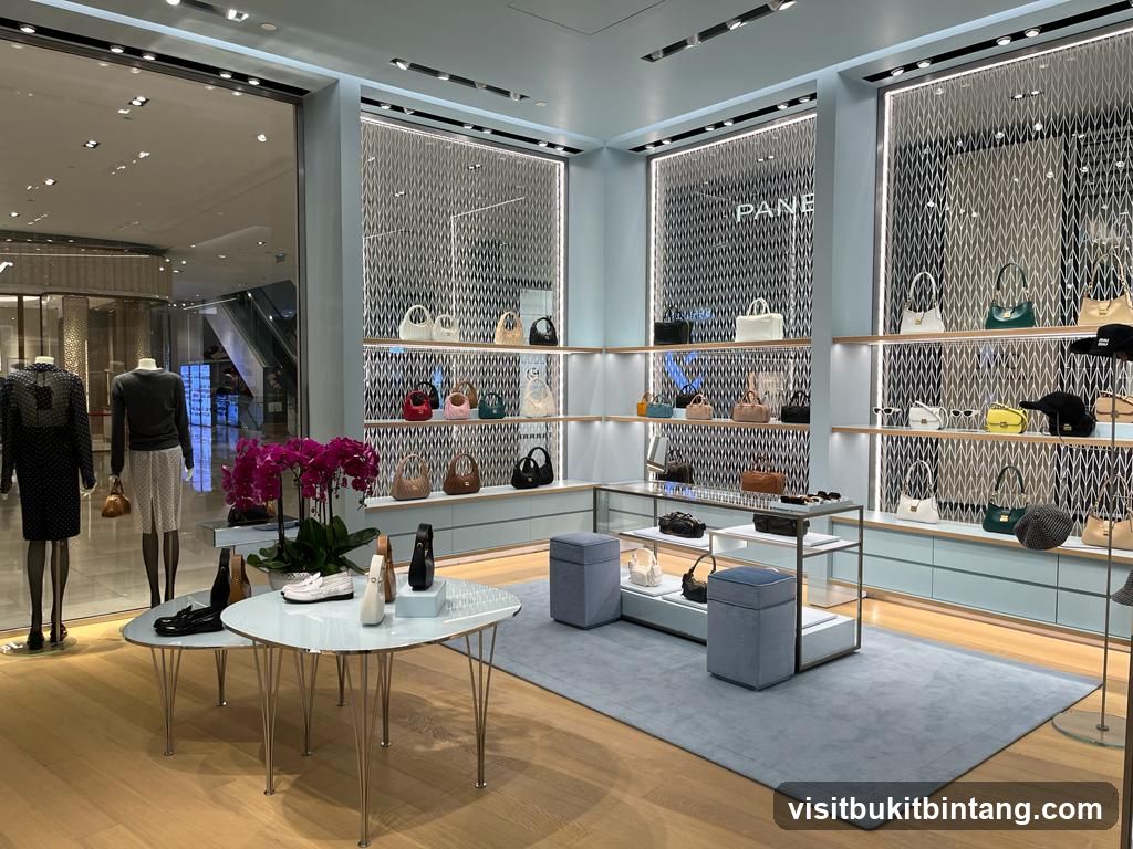 Luxury Handbag Display