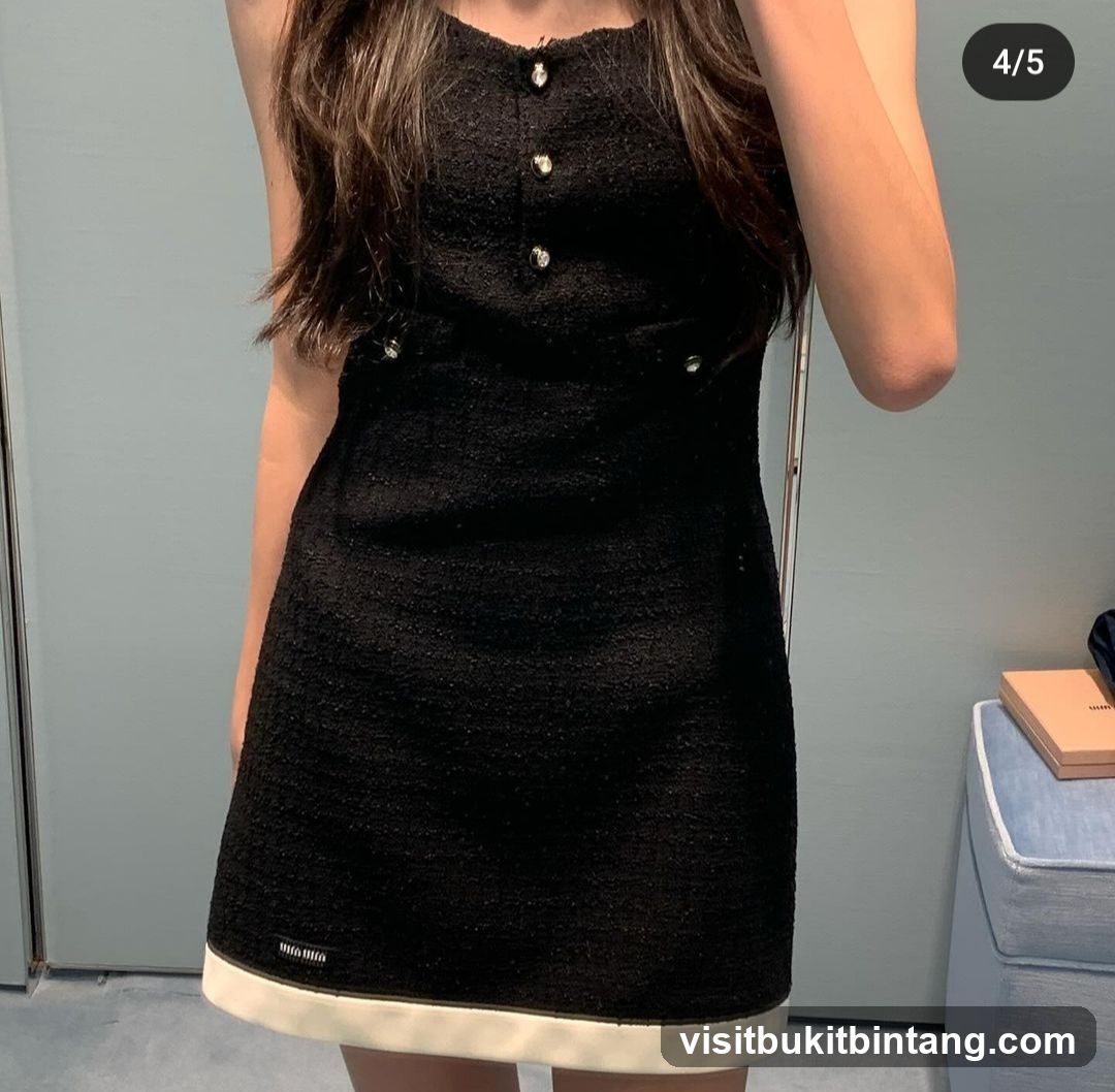 Black Tweed Dress