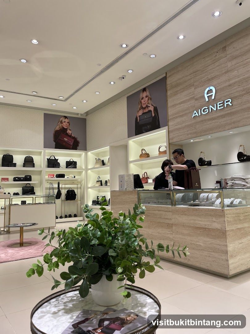 Aigner Store Interior