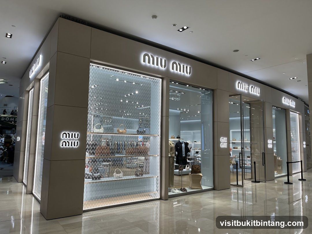 Miu Miu Malaysia Kuala Lumpur Pavilion