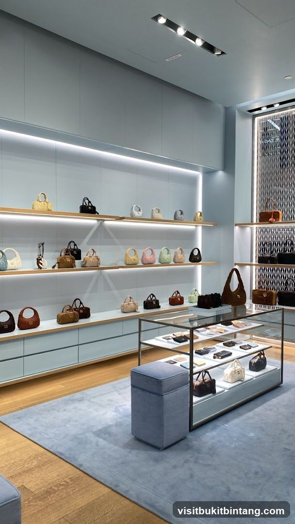 Luxury Handbag Display