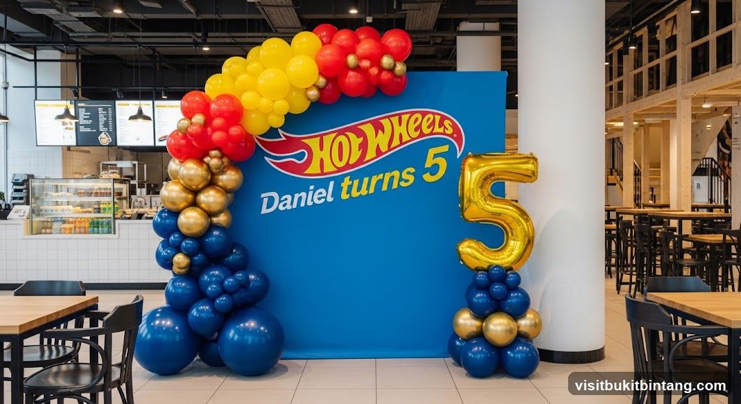 Hot Wheels Birthday Decoration